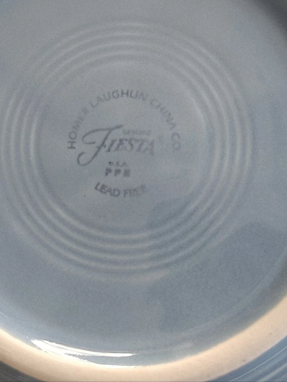 Fiestaware Large Periwinkle Blue Bowl 8 3/8” Set Of 2